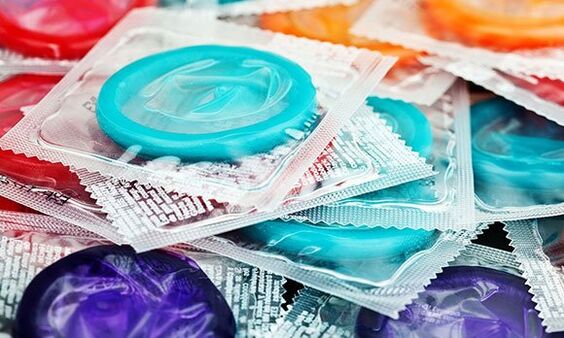 Condom for sex with prostatitis
