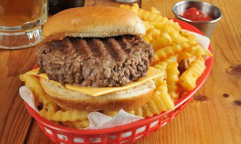 Junk food for prostatitis