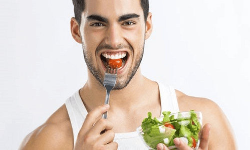 Vegetable salad for prostatitis